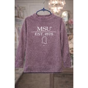 Woolly Threads MISSISSIPPI STATE BULLDOGS Sweatshirt Size XS